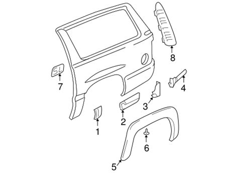 2004 suburban replacement sheet metal|2004 Chevrolet Suburban 1500 Parts & Accessories.